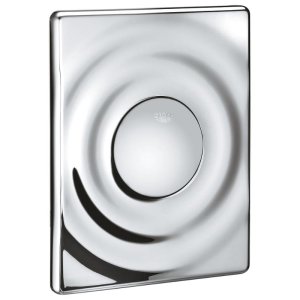 Grohe Surf Single Flush Plate - Chrome (38574000) - main image 1