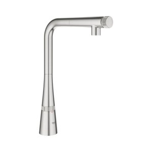 Grohe Zedra SmartControl Sink Mixer - Supersteel (31593DC2) - main image 1