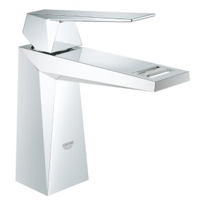 Grohe Allure Brilliant top lever basin mixer tap 1/2" (smooth body) - chrome (23033000) - main image 1