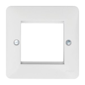Hager Euro Style Accommodation Plate 2 Module (WMP2EU) - main image 1