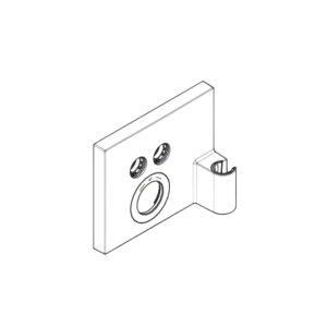 hansgrohe Escutcheon - Chrome (92299000) - main image 1