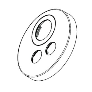 hansgrohe Escutcheon For Exchanged Connections (92391000) - main image 1