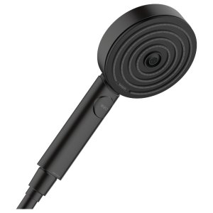 Hansgrohe Pulsify Select S 105 3jet Activation Shower Head - Matt Black (24100670) - main image 1