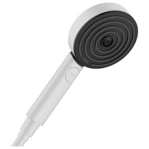 Hansgrohe Pulsify Select S 105 3jet Activation Shower Head - Matt White (24100700) - main image 1