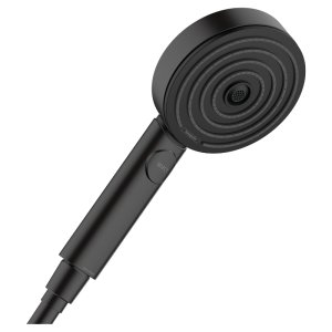 Hansgrohe Pulsify Select S 105 EcoSmart 3jet Activation Shower Head - Matt Black (24101670) - main image 1