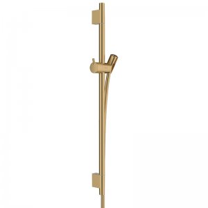 hansgrohe Unica Shower Rail S Puro - 65cm with Shower Hose - Brushed Bronze (28632140) - main image 1