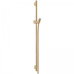 hansgrohe Unica Shower Rail S Puro - 90cm with Shower Hose - Brushed Bronze (28631140) - main image 1