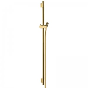 hansgrohe Unica Shower Rail S Puro - 90cm with Shower Hose - Polished Gold Optic (28631990) - main image 1