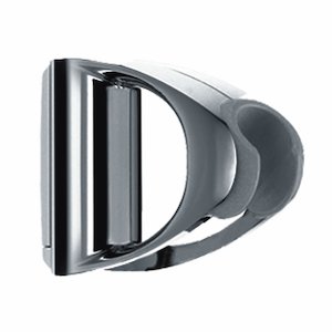 Hansgrohe Unica'D 25mm shower head holder - chrome (96190000) - main image 1