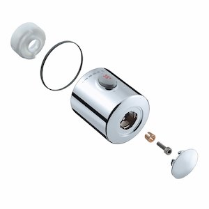 Hansgrohe Ecostat 1001 temperature control handle - chrome (96217000) - main image 1