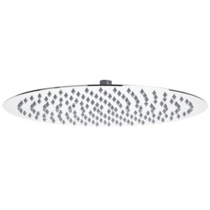 Hudson Reed 400mm Round Stainless Steel Fixed Shower Head - Chrome (HEAD46) - main image 1