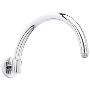 Hudson Reed Curved Wall Mounted Shower Arm - Chrome (ARM06) - main image 1