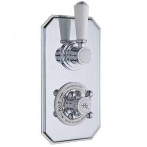 Hudson Reed Twin Concealed Shower Valve Only With Diverter (TSVT004) - main image 1