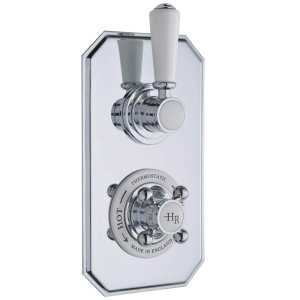 Hudson Reed Twin Thermostatic Shower - Valve Only (TSVT002) - main image 1