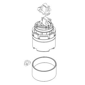 Ideal Standard 38mm FirmaFlow Click Cartridge (A861156NU) - main image 1