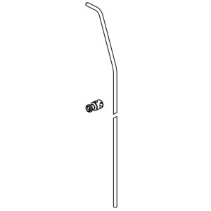 Ideal Standard Attract Pull-Up Rod Complete - Chrome (B960900AA) - main image 1