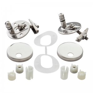 Ideal Standard Concept soft close seat and cover hinge set - chrome (EV287AA) - main image 1