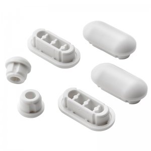 Ideal Standard Della toilet seat and cover buffer set (UV07567) - main image 1