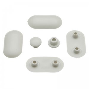 Ideal Standard Newson seat buffers - white (T217601) - main image 1