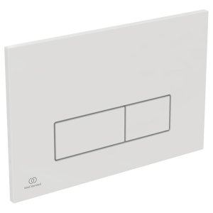 Ideal Standard Oleas M2 Mechanical Dual Flush Plate - White (R0121AC) - main image 1