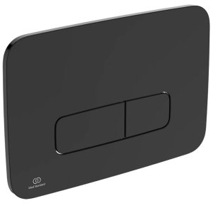 Ideal Standard Oleas M3 Mechanical Dual Flush Plate - Silk Black (R0123A6) - main image 1
