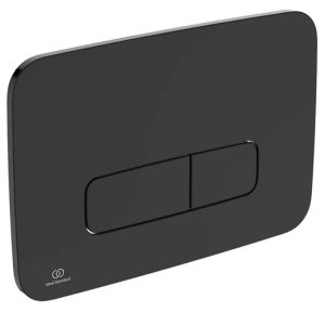 Ideal Standard Oleas M5 Mechanical Dual Flush Plate - Black (R0503A6) - main image 1