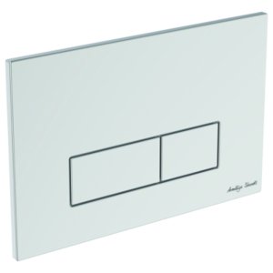 Ideal Standard Oleas P2 Dual Flush Plate - Chrome (S0857AA) - main image 1