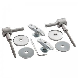 Ideal Standard seat and cover hinge set - new style - white (EV28467) - main image 1