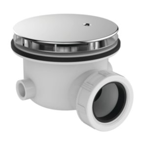 Ideal Standard Shower Waste With Chrome Cover - 90mm (T5528AA) - main image 1
