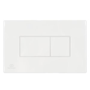 Ideal Standard Solea P2 Dual flush Plate - White (R0110AC) - main image 1