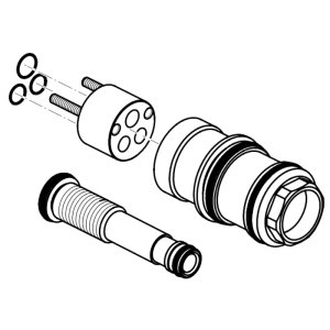 Ideal Standard Tap Extension Kit - 22mm (A861428NU) - main image 1