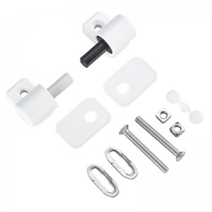 Ideal Standard Tempo/Kheops soft close seat and cover hinge kit - white (T2590BJ) - main image 1