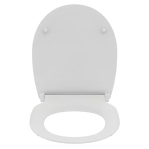 Ideal Standard TIRSO Universal Slim Oval Toilet Seat & Cover - SmartGuard White (E3354HY) - main image 1