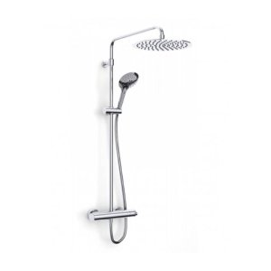 Inta Enzo Deluxe Safe Touch Dual Thermostatic Bar Mixer Shower - Chrome (EN10036CP) - main image 1