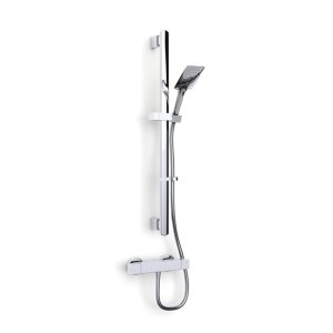 Inta Nulo Deluxe Safe Touch Thermostatic Bar Mixer Shower - Chrome (CB10035CP) - main image 1