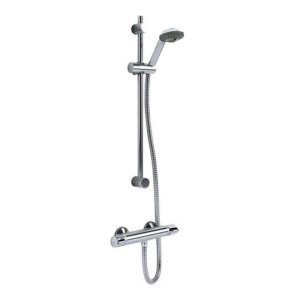 Inta Plus Thermostatic Bar Mixer Shower - Chrome (PL10016CP) - main image 1