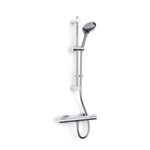 Inta Puro Deluxe Thermostatic Bar Mixer Shower - Chrome (PU10035CP) - main image 1