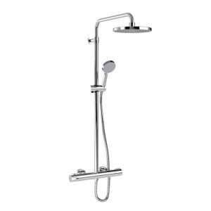 Inta Puro Safe Touch Dual Thermostatic Bar Mixer Shower - Chrome (PU10032CP) - main image 1