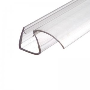 Inventive Creations Arch Bottom Drip Seal - 10mm Glass - 15mm - 800mm Long (10ARDR 800) - main image 1