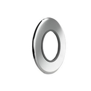 Aqualisa large wall plate - chrome (016305) - main image 1