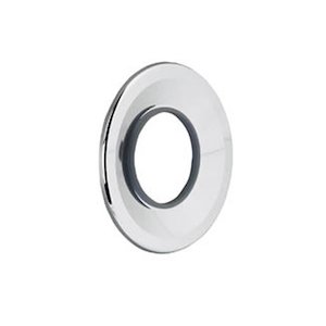 Aqualisa Large wall plate - Chrome/grey (066201) - main image 1