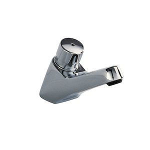 Meynell PEBF0832P push time flow basin tap chrome (Pushtap) - main image 1