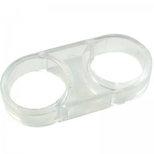 Meynell shower hose retaining ring - clear (SPSF0015U) - main image 1
