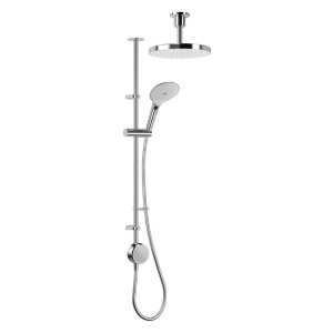 Mira Activate Dual Outlet Ceiling Fed Digital Shower - Pumped - Chrome (1.1903.092) - main image 1