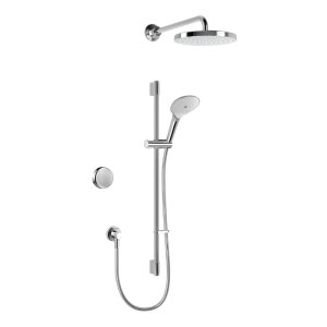 Mira Activate Dual Outlet Rear Fed Digital Shower - Pumped - Chrome (1.1903.093) - main image 1