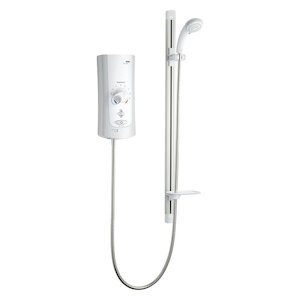 Mira Advance ATL Flex Thermostatic Electric Shower 9.0kW - White/Chrome (1.1643.005) - main image 1