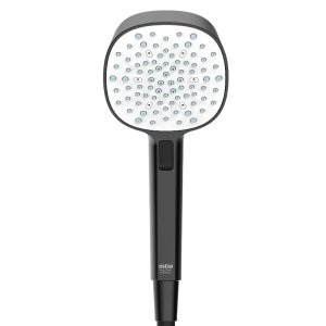 Mira Crisp 11cm Four Spray Shower Head - Matt Black (39169W-BL) - main image 1