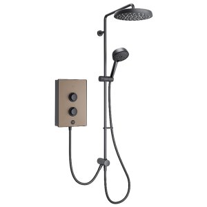 Mira Decor Dual Outlet Electric Shower - 10.8kW - Bronze (41522W-BZ) - main image 1