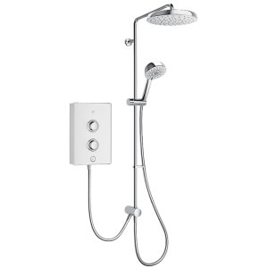 Mira Decor Dual Outlet Electric Shower - 9.5kW - White (41521W-WH) - main image 1