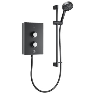 Mira Decor Single Outlet Electric Shower - 8.5kW - Black Onyx (41518W-BL) - main image 1